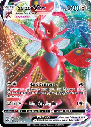 Scizor VMAX - SWSH03: Darkness Ablaze #119