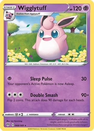 Wigglytuff - SWSH03: Darkness Ablaze #068
