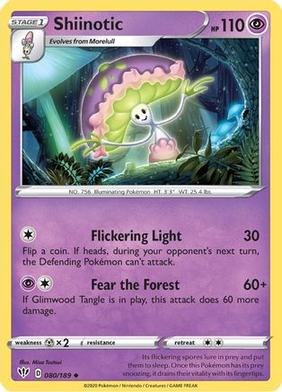 Shiinotic - SWSH03: Darkness Ablaze #080