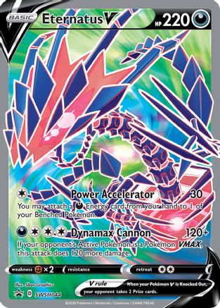 Eternatus V - SWSH044 - SWSH: Sword & Shield Promo Cards #SWSH044