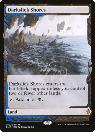 Darkslick Shores - Zendikar Rising Expeditions #12