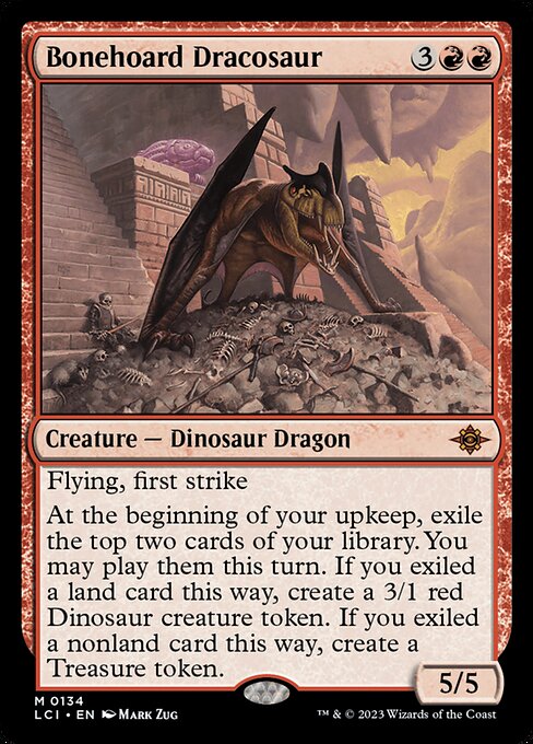 Bonehoard Dracosaur - (lci-134) - Near Mint (*Foil )