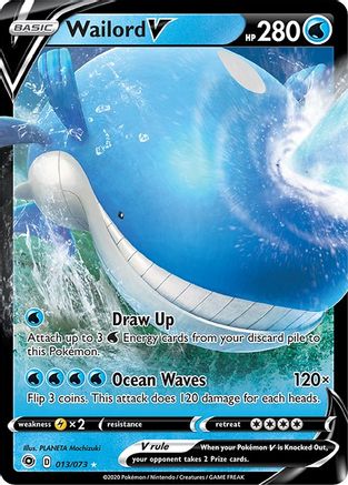 Wailord V - Champion's Path #013