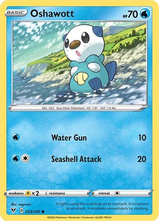 Oshawott - SWSH04: Vivid Voltage #033