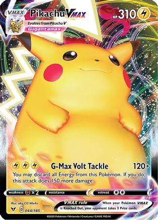 Pikachu VMAX - SWSH04: Vivid Voltage #044