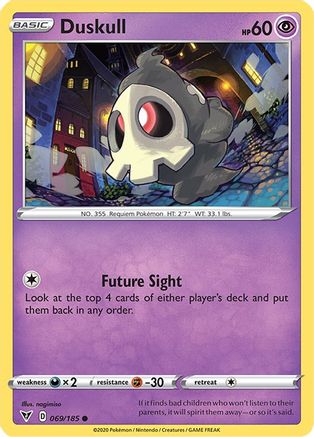 Duskull - SWSH04: Vivid Voltage #069
