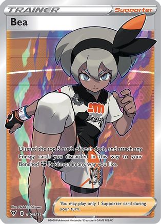 Bea (Full Art) - SWSH04: Vivid Voltage #180