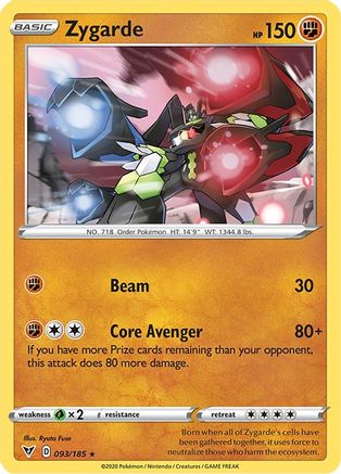 Zygarde - SWSH04: Vivid Voltage #093
