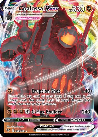 Coalossal VMAX - SWSH04: Vivid Voltage #099