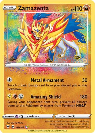 Zamazenta - SWSH04: Vivid Voltage #102