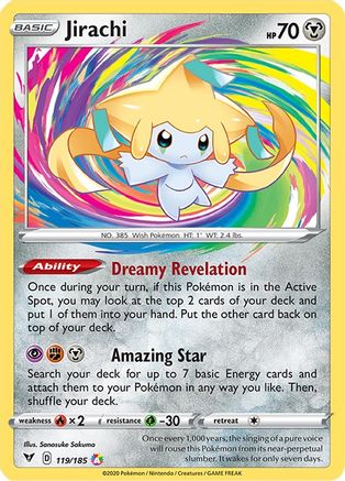 Jirachi - SWSH04: Vivid Voltage #119