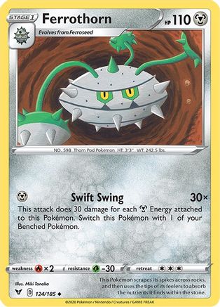 Ferrothorn - SWSH04: Vivid Voltage #124