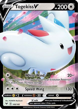 Togekiss V - SWSH04: Vivid Voltage #140