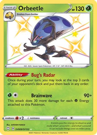 Orbeetle - Shining Fates: Shiny Vault #SV009