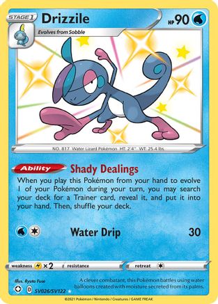 Drizzile - Shining Fates: Shiny Vault #SV026