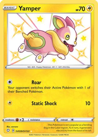 Yamper - Shining Fates: Shiny Vault #SV039