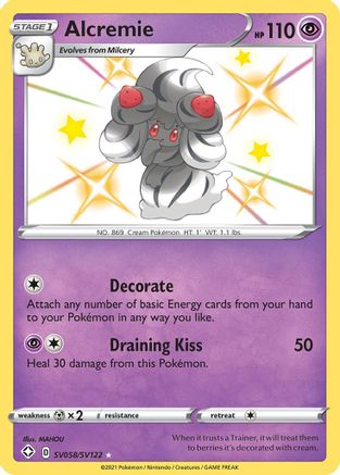 Alcremie - Shining Fates: Shiny Vault #SV058