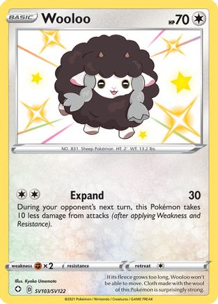 Wooloo - Shining Fates: Shiny Vault #SV103