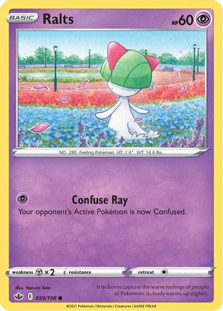 Ralts - SWSH06: Chilling Reign #059