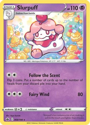 Slurpuff - SWSH06: Chilling Reign #068
