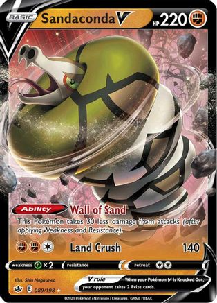 Sandaconda V - SWSH06: Chilling Reign #089