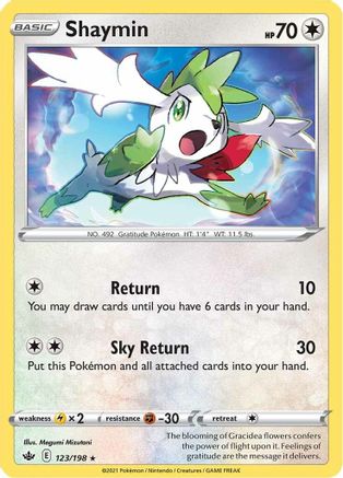 Shaymin - SWSH06: Chilling Reign #123
