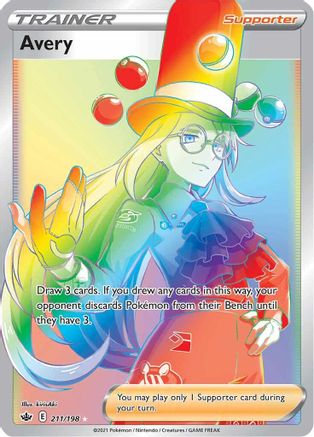 Avery (Secret) - SWSH06: Chilling Reign #211