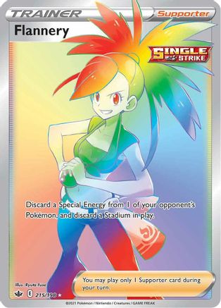 Flannery (Secret) - SWSH06: Chilling Reign #215