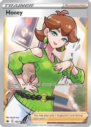 Honey (Full Art) - SWSH06: Chilling Reign #192