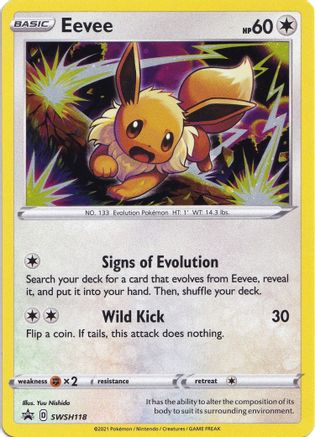 Eevee - SWSH118 - SWSH: Sword & Shield Promo Cards #SWSH118  Critical Hit  Gaming Lounge