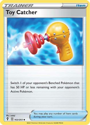Toy Catcher - SWSH07: Evolving Skies #163