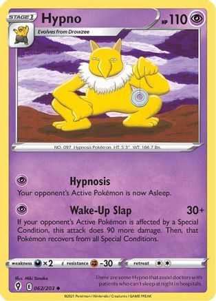 Hypno - SWSH07: Evolving Skies #062