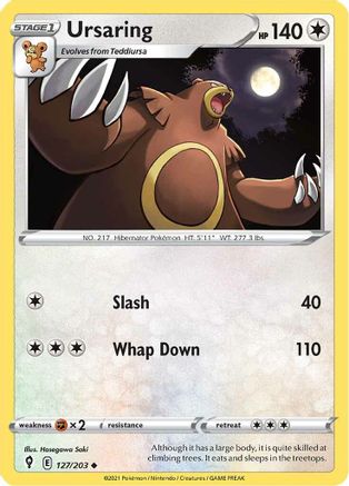 Ursaring - SWSH07: Evolving Skies #127