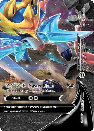Zacian V-UNION - SWSH166 - SWSH: Sword & Shield Promo Cards #SWSH166