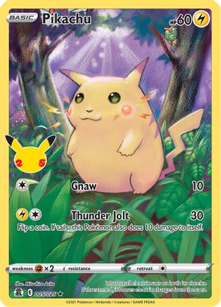 Pikachu - Celebrations #005