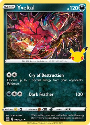 Yveltal - Celebrations #019