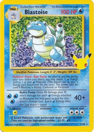 Blastoise - Celebrations: Classic Collection #2