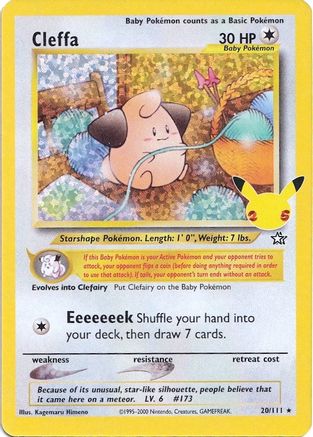 Cleffa - Celebrations: Classic Collection #20