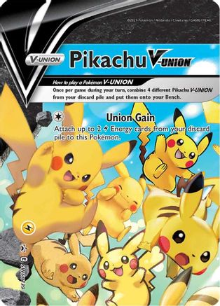 Pikachu V-Union - SWSH139 - SWSH: Sword & Shield Promo Cards #SWSH139