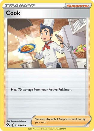 Cook - SWSH08: Fusion Strike #228