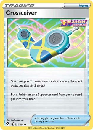 Crossceiver - SWSH08: Fusion Strike #231