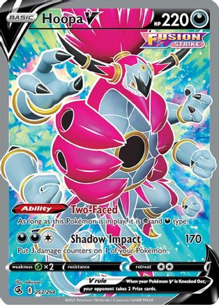 Hoopa V (Full Art) - SWSH08: Fusion Strike #253