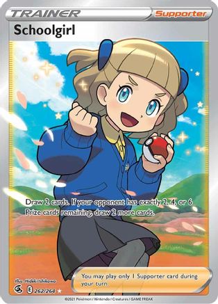 Schoolgirl (Full Art) - SWSH08: Fusion Strike #262