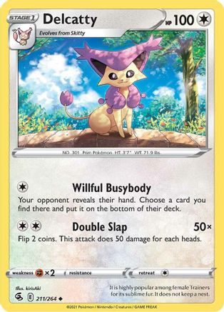 Delcatty - SWSH08: Fusion Strike #211