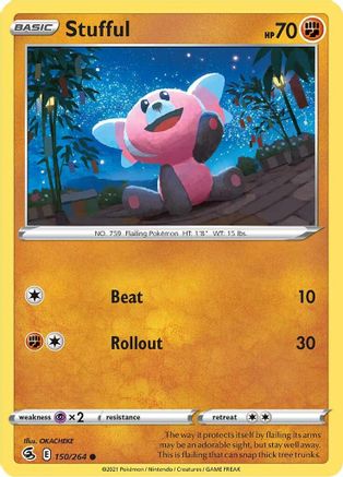 Stufful - SWSH08: Fusion Strike #150