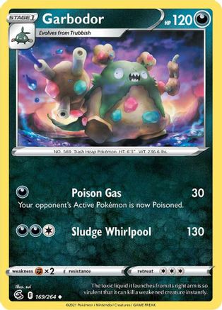 Garbodor - SWSH08: Fusion Strike #169