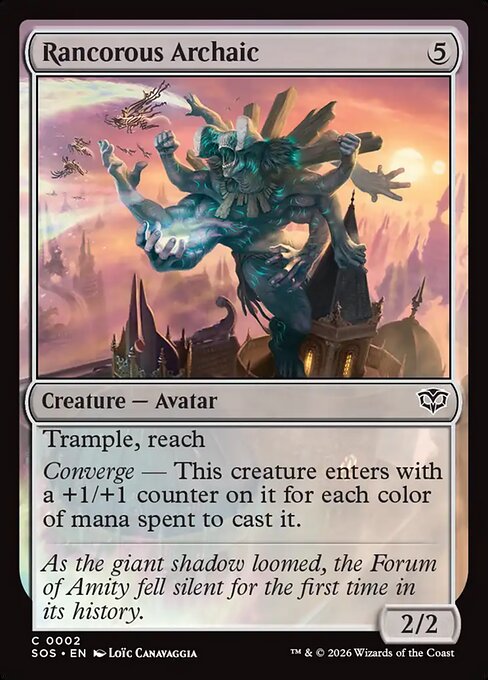 Rancorous Archaic - (sos Secrets of Strixhaven-2)