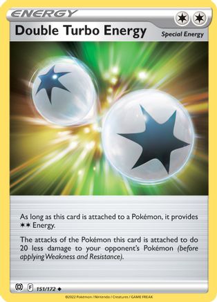 Double Turbo Energy - SWSH09: Brilliant Stars #151