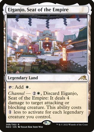 Eiganjo, Seat of the Empire - Kamigawa: Neon Dynasty #268