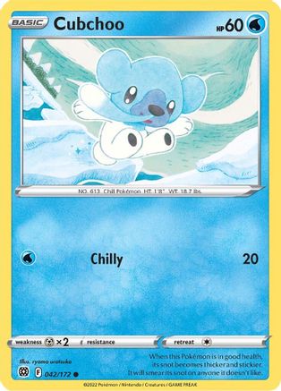 Cubchoo - SWSH09: Brilliant Stars #042